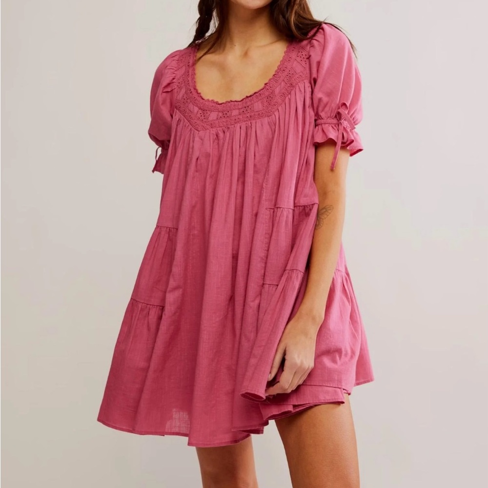 Free People Fuchsia Dress NWOT